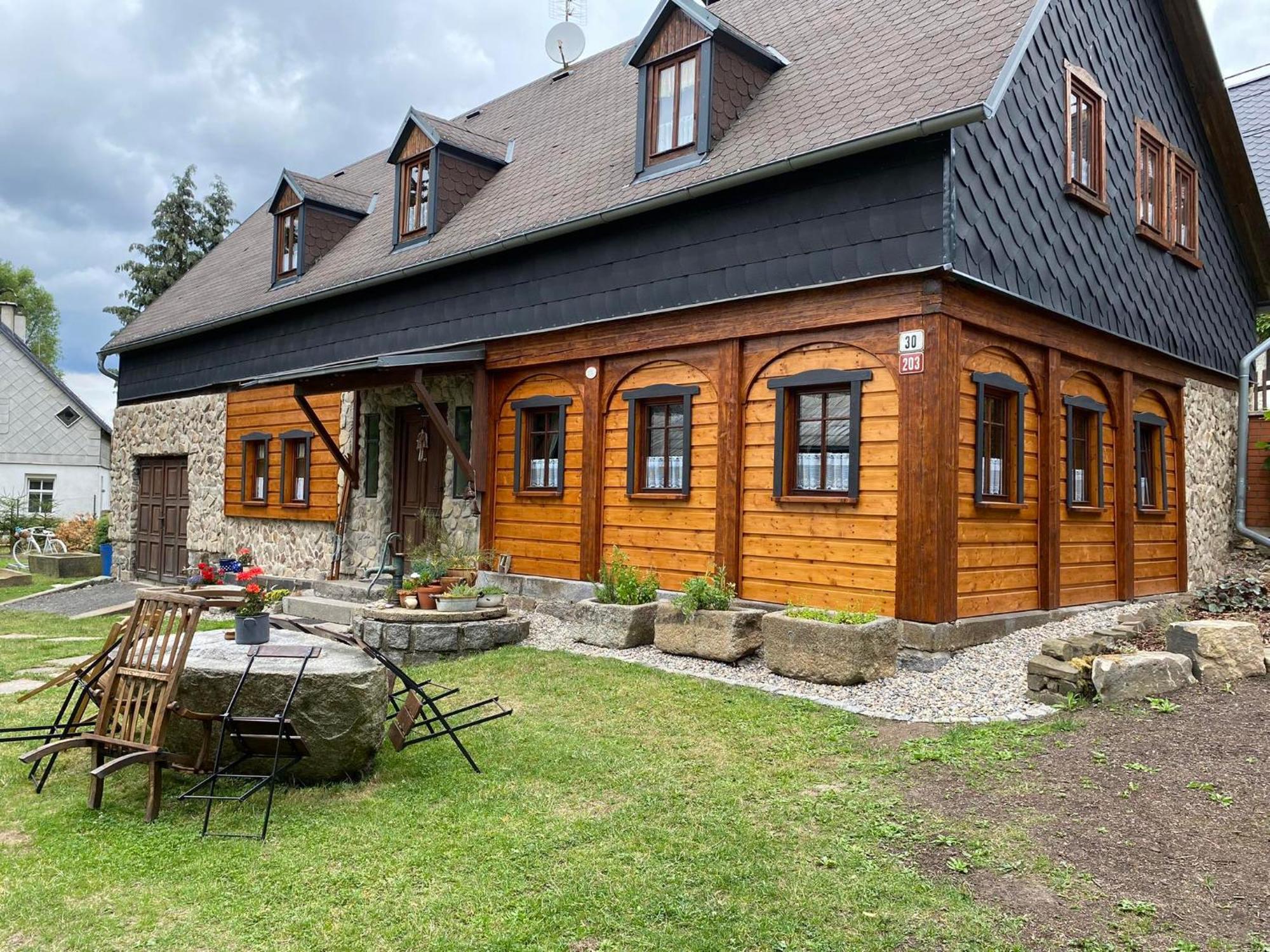 Chaloupka Kralovstvi Villa Šluknov Dış mekan fotoğraf